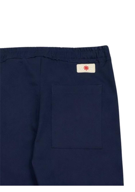 Blue cotton trousers for children Manuel Ritz | 3368BLU